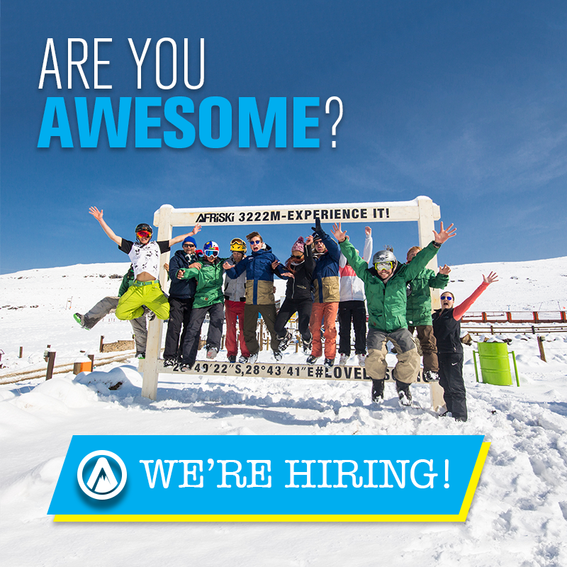 Did you know #Afriski is currently recruiting staff for our Winter Season? Apply online here: docs.google.com/forms/d/e/1FAI… <a href="/GoneSkiingSA/">GoneSkiing</a> <a href="/visitlesotho/">Lesotho Tourism</a> <a href="/ClarensTourism/">Clarens Tourism</a> <a href="/GoClarens/">Clarens Destinations</a> <a href="/N3Gateway/">N3 Gateway</a>