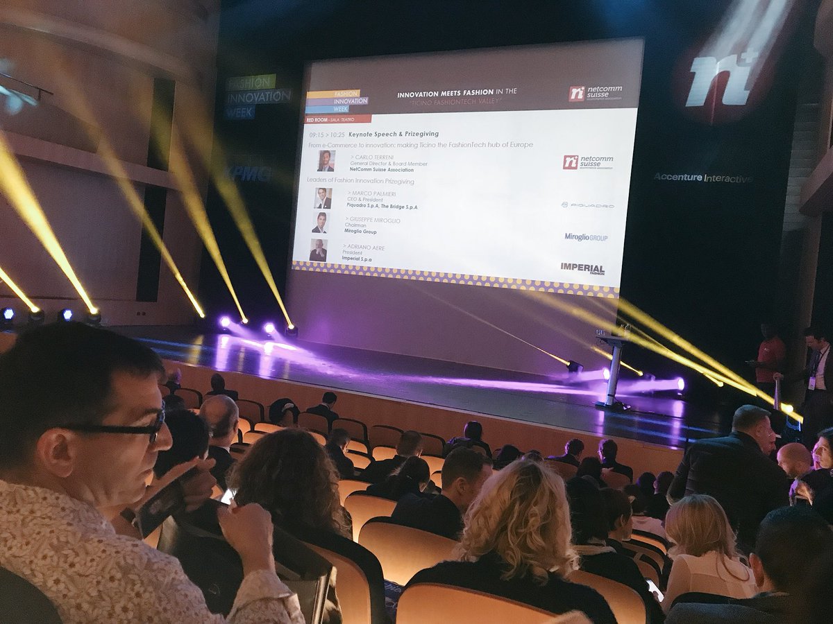 Innovation Meets Fashion in the “Ticino Fashion Valley” #FashionInnovationWeek <a href="/netcommsuisse/">Netcomm Suisse</a> #ecommerce #luxurybrand