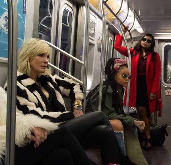 justbalmy's tweet photo. Ugh, the Ocean's 8 cast look amaze! ✨😻 https://t.co/4BW2J1t9zk
