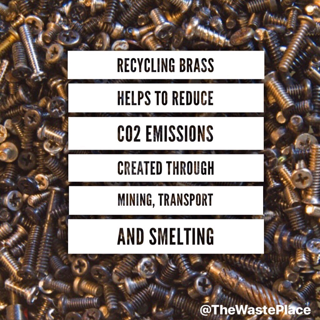 Thewasteplace's tweet photo. It’s surprising how some materials can mount up and rather than thrown away can provide a great little bonus ♻️ #thewasteplace #scrap #scrapbrass #scrapmetal https://t.co/WUbbS44yHE