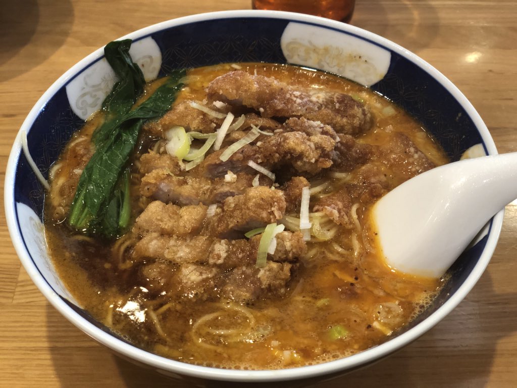 中村たいら コトダマンp On Twitter 本日もはしごの ぱいこうだんだんめん ライス 2杯 だんだんめんだけでも美味いのに ぱいこうをスープに浸してご飯に乗せ ご飯と共に口に入れたあとさらに追いスープすると天にも昇る美味さ はしごならではの卓上たく