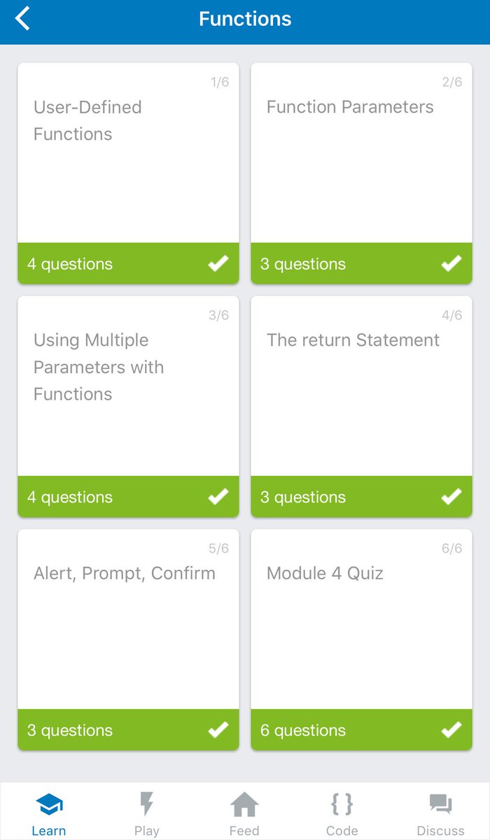anthonydlarsen's tweet image. R1D80 Yesterday I finished the functions section in @SoloLearn’s #Javascript tutorial & I read another chapter in #JavaScriptforKids #100DaysOfCode #CodeNewbie