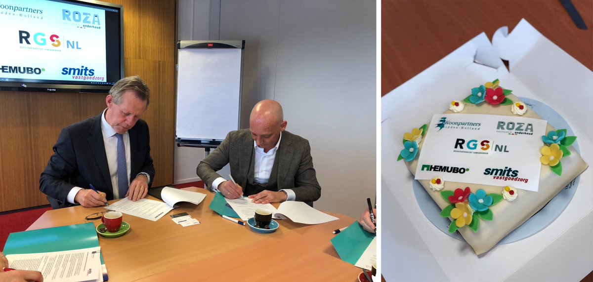 Hemubo (@hemubo) on Twitter photo Hemubo ondertekent bij <a href="/WoonpartnersMH/">Woonpartners MH</a> het RGS-onderhoudscontract samen met <a href="/SmitsVGZ/">Smits Vastgoedzorg</a> en <a href="/ROZAvgo/">ROZA vgo</a> ! Lees hier het pers-bericht: bit.ly/2G5oJ3K Hemubo ondertekent bij <a href="/WoonpartnersMH/">Woonpartners MH</a> het RGS-onderhoudscontract samen met <a href="/SmitsVGZ/">Smits Vastgoedzorg</a> en <a href="/ROZAvgo/">ROZA vgo</a> ! Lees hier het pers-bericht: bit.ly/2G5oJ3K