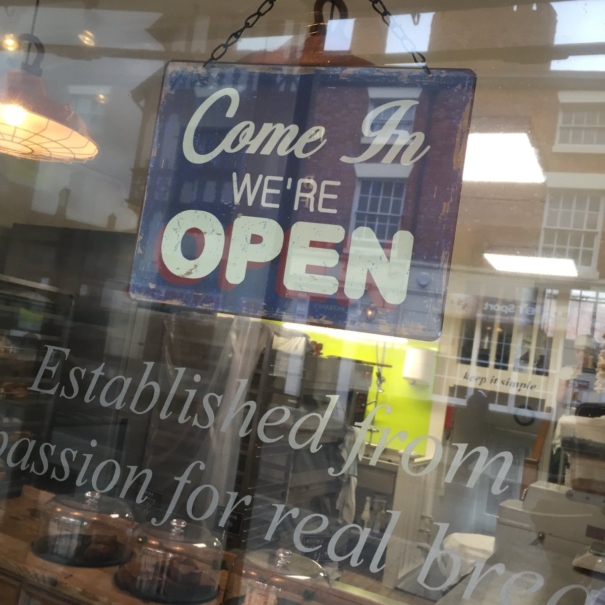 We are open Thursday, GOOD FRIDAY and Saturday as usual this week. Get your orders in for our infamous hot cross buns! #Shrewsbury #Easter