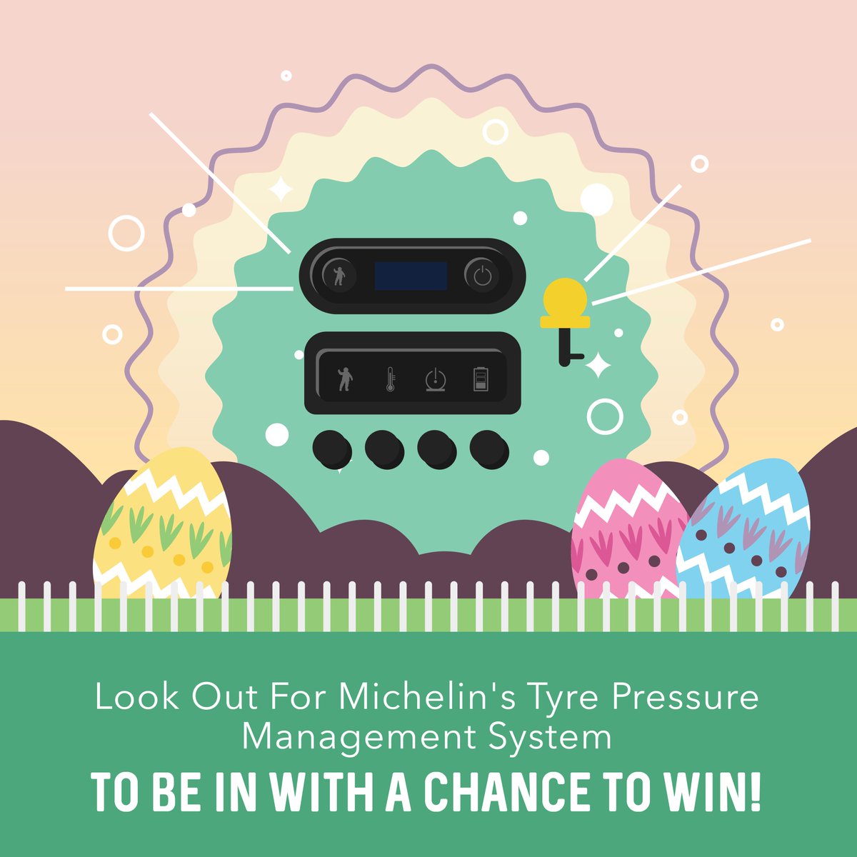 Kwik_Fit's tweet photo. 🔎🐰 Help the #EasterBunny track down today's missing prize for you chance to #win a @michelin TPMS kit! RT &amp; F - More Ways to enter at https://t.co/7GffKKkvey! #competition #giveaway  #MondayMotivaton  #Michelin https://t.co/FAf6Ts9Zpd