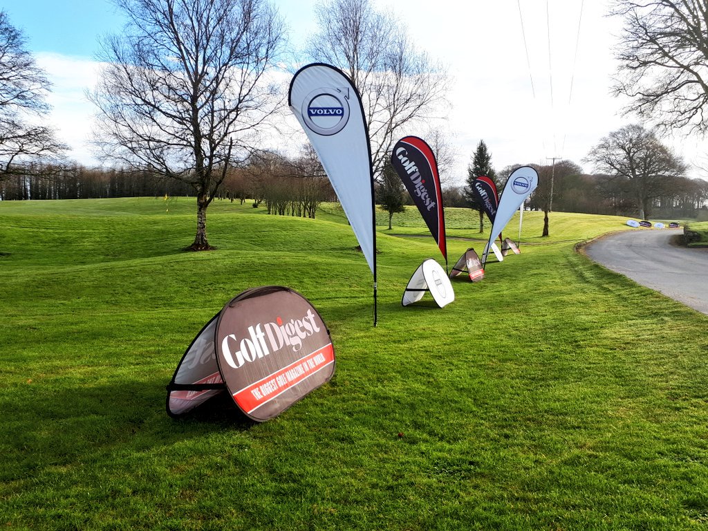 All set for the Golf Digest Volvo Open Grand Final at <a href="/GlassonHotel/">Glasson Hotel</a> today!