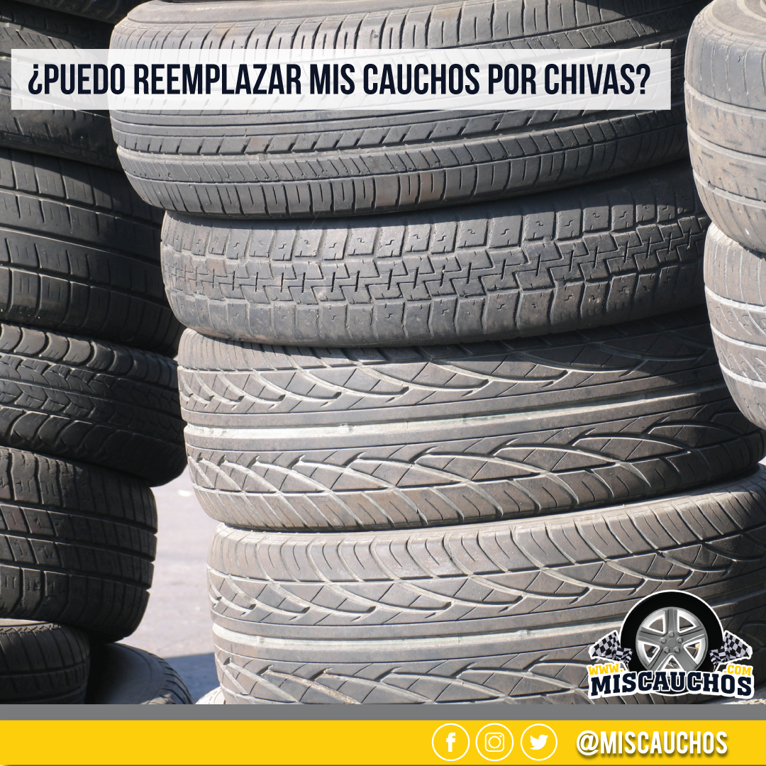miscauchos's tweet photo. ¿Puedo reemplazar mis cauchos por chivas? 🤔

Evita cauchos usados. Nunca se sabe qué daños ha sufrido el neumático. Si usa un neumático dañado, puede causar graves accidentes. https://t.co/55W5fAWmhu