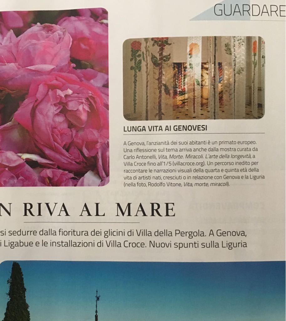 Speciale Liguria su Dove di aprile, ci siamo anche noi con "Vita, morte, miracoli. L'arte della longevità". Lunga vita ai genovesi <a href="/DoveViaggi/">Doveviaggi</a>