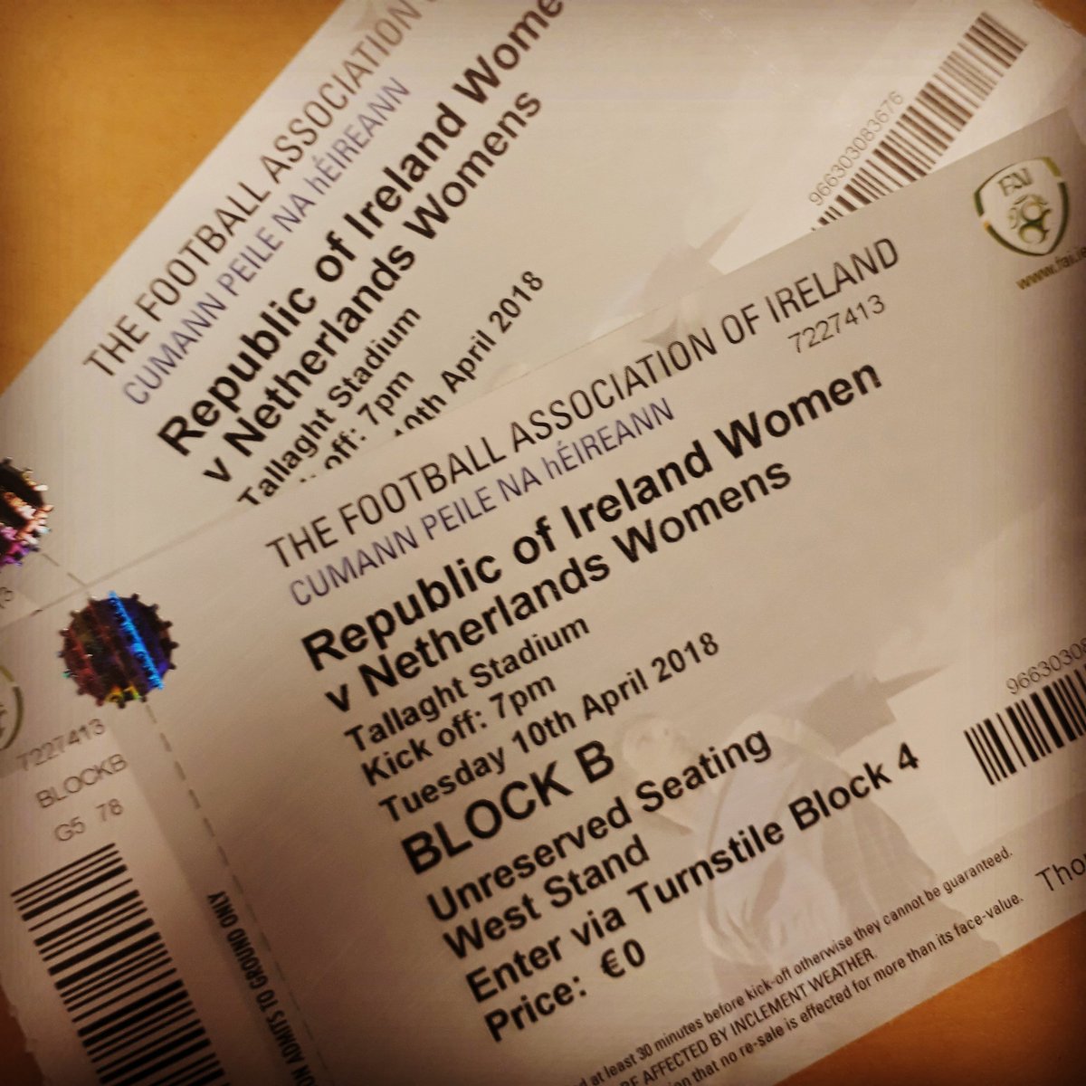 ActiveSouthDub's tweet photo. Fancy winning a pair of tickets to the FIFA Women's World Cup 2019 Qualifier?
Republic of Ireland vs Netherlands in @tallaghtstadium on Tuesday, 10th April.
To be in with a chance to win, all you need to do is
➡️Follow us on Twitter
➡️Like this tweet
➡️Retweet https://t.co/yeKBk07W0d