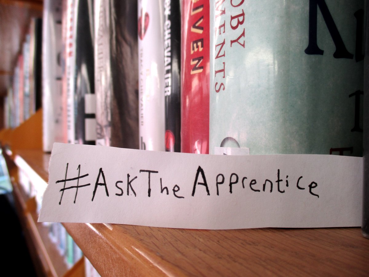 Hi, my name's Justin and I'm the apprentice at #StAnnesLibrary. This month, I will be answering your questions about the library service #AskTheApprentice #LancsLibsApprentices