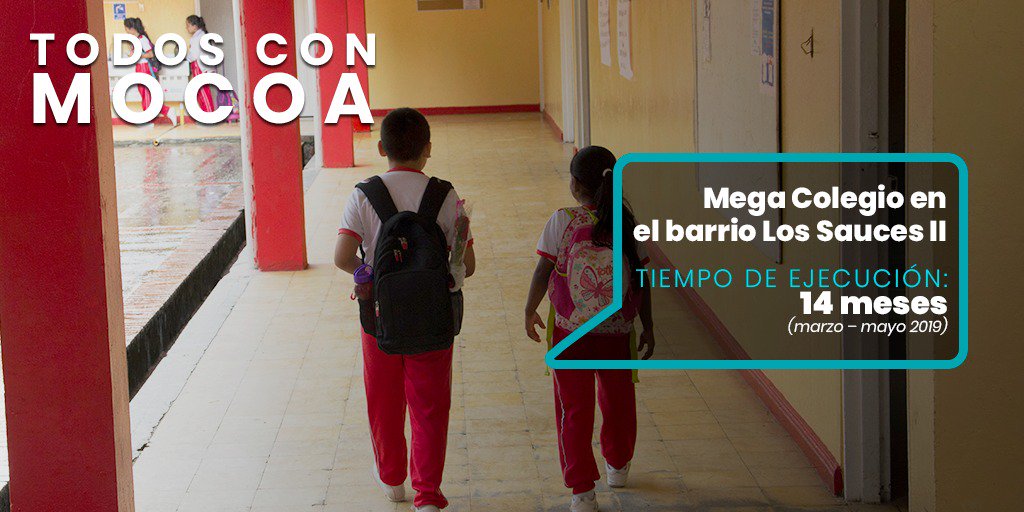 Mineducacion's tweet image. Además de la construcción de un megacolegio y un centro educativo, se mejorarán otras sedes para que los niños en Mocoa asistan a clases. ¡#AsíAvanzaMocoa!