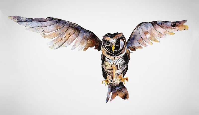 EdgyMinds's tweet photo. 27-year-old artist uses scrap metals pieces to create stunning animal and bird figurines. 

Read More: https://t.co/dfZSvNxMd9

#recycle #metalart #trashtoart #art #scarp https://t.co/gWZb1ni5eH