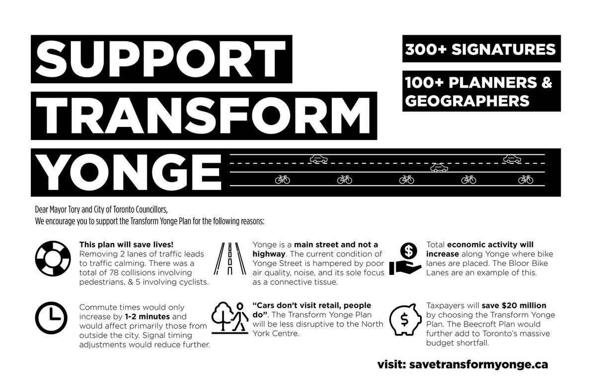CeceliaPye's tweet image. City Council meets today, with #ReimagineYonge on the agenda. Sign the petition this morning to show @JohnTory and your councillor that you support #TransformYonge: bit.ly/transformyonge… ...Amazing graphic by @IsSamardzic! @RebeccaNelson11 @helenloghrin @banffson @stuartcdow