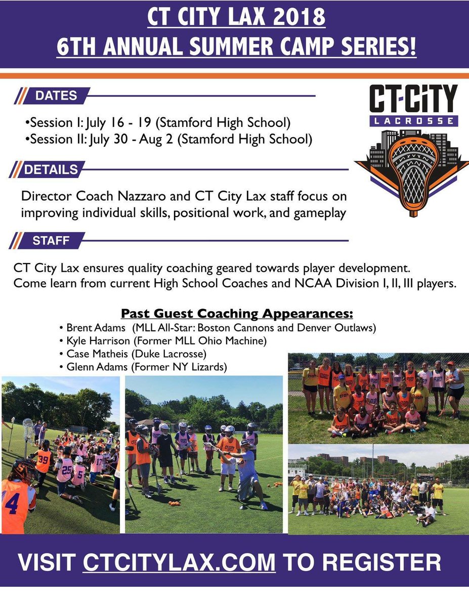 CtCityLax's tweet photo. Summer camps are here! Register today for early bird discounts https://t.co/HB0d0Ie5Uq