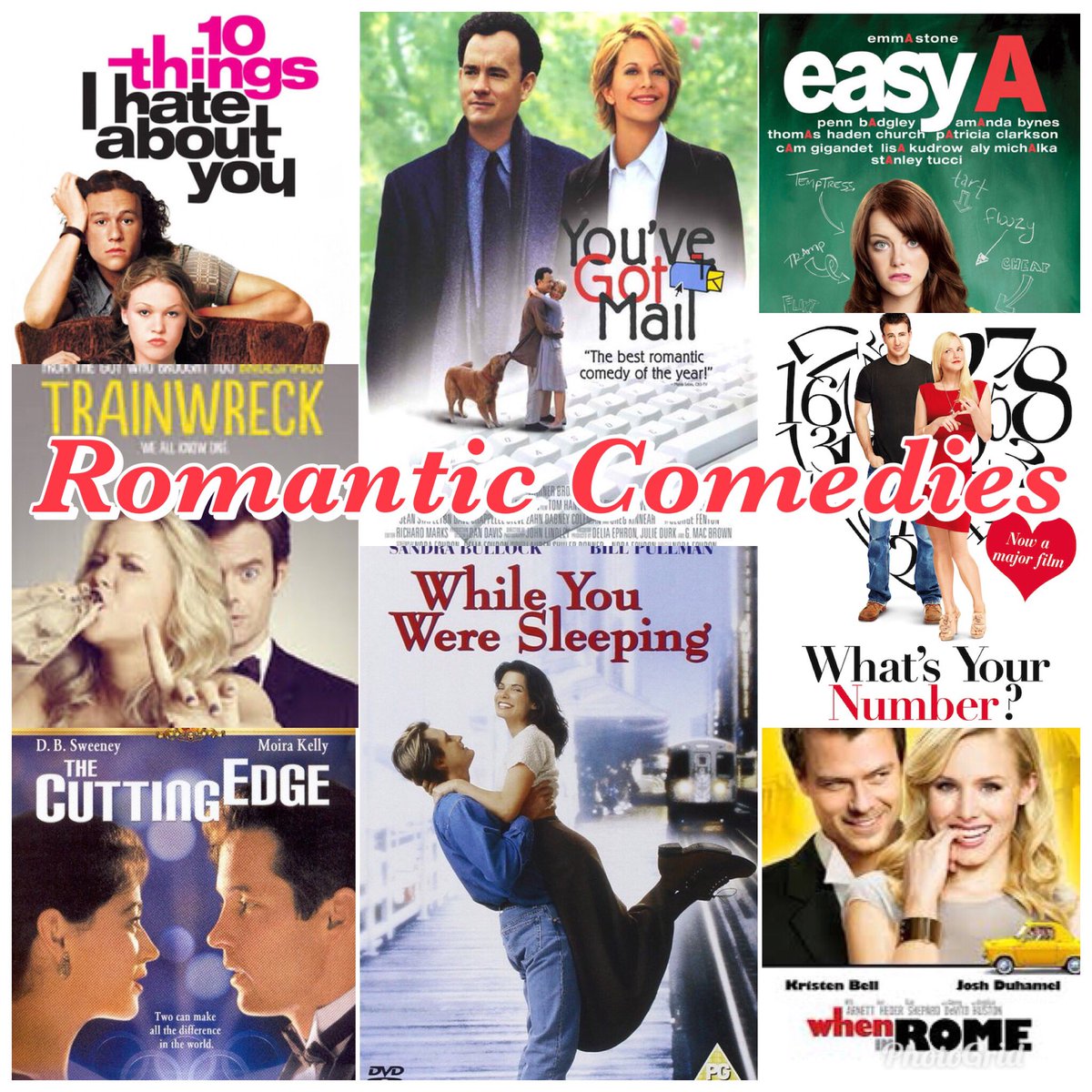 Romantic Comedies Written by Men vs Women! Does the gender of the writer have an impact for this genre? Find out in our episode! What’s your favorite romcom? #romcom #romcoms #romanticcomedy #romanticcomedies #youvegotmail #10thingsihateaboutyou teatimewithkc.com/ttwkc/2018/3/2…