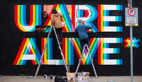 In support of TAC01 guest speaker and artist @MaserArt's U ARE ALIVE project. Head on over to his account to learn more.

#uarealive #equality #marriageequality