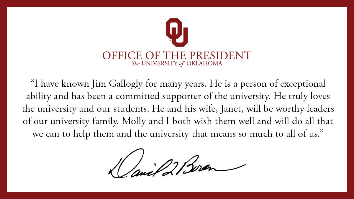 David Boren (@davidborenok) on Twitter photo 