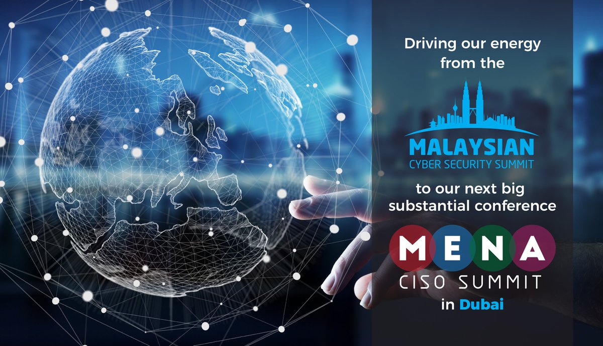 ECCOUNCIL's tweet photo. EC-Council is coming up with the MENA CISO SUMMIT in Dusit Thani Dubai on 18th & 19th April, 2018. Learn more: https://t.co/9Kgc45u9JG or contact pooja.saga@eccouncil.org/8374772535
#MCSS2018 #ASEANsecurity
#MENACISOSummit #ECCouncil #cybersecurity #MENAsecurity #GDPR #Blockchain https://t.co/C3m48aqSiG