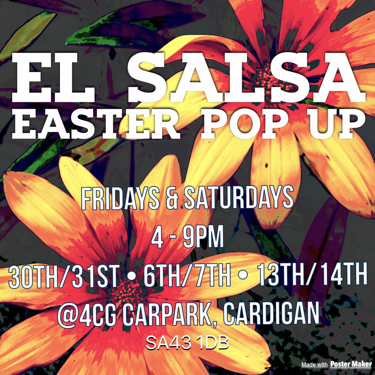 WE’RE BACK!! Kicking off this Friday!
#mexicanstreetfood #mexicantakeaway #abertiefi #cardiganmassive