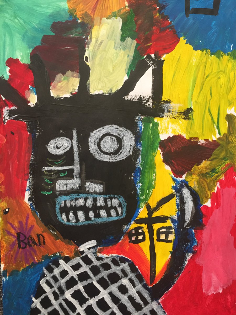 KenderArtRoom's tweet photo. Artists of the Week Tia 5W and Tayla 4M.  Well done!! https://t.co/nYnuzzMLLw