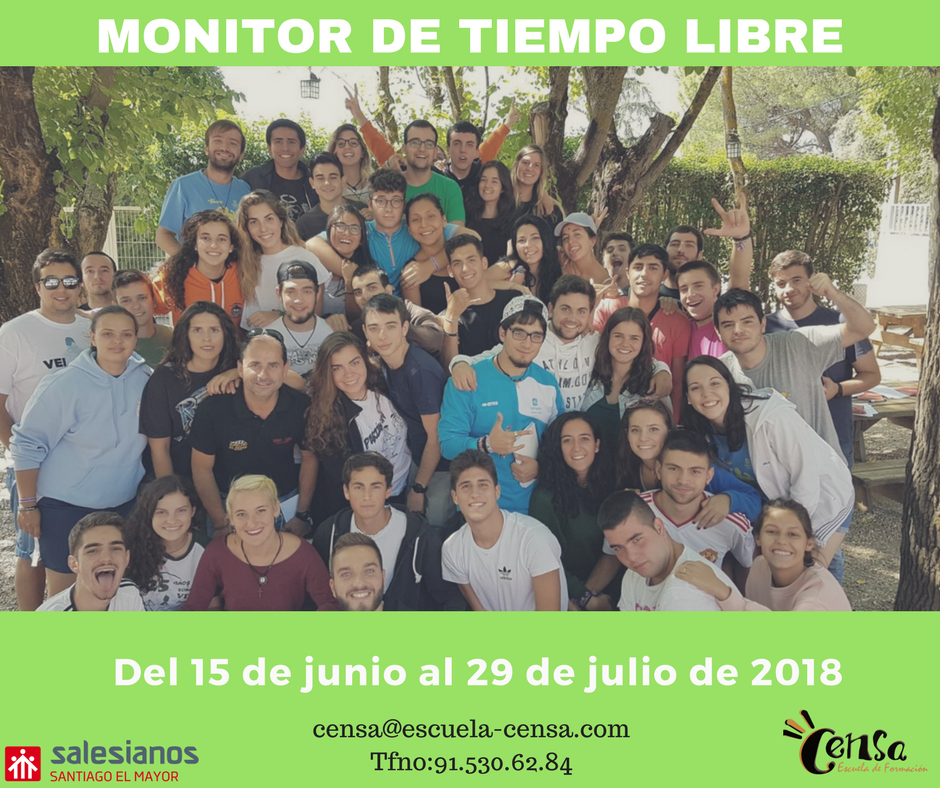 ESCUELA_CENSA's tweet photo. Preparados, listos, yaaaaa¡¡¡
Nuevas fechas para el curso de Monitor de Tiempo libre  en verano https://t.co/zZH49R4ILv