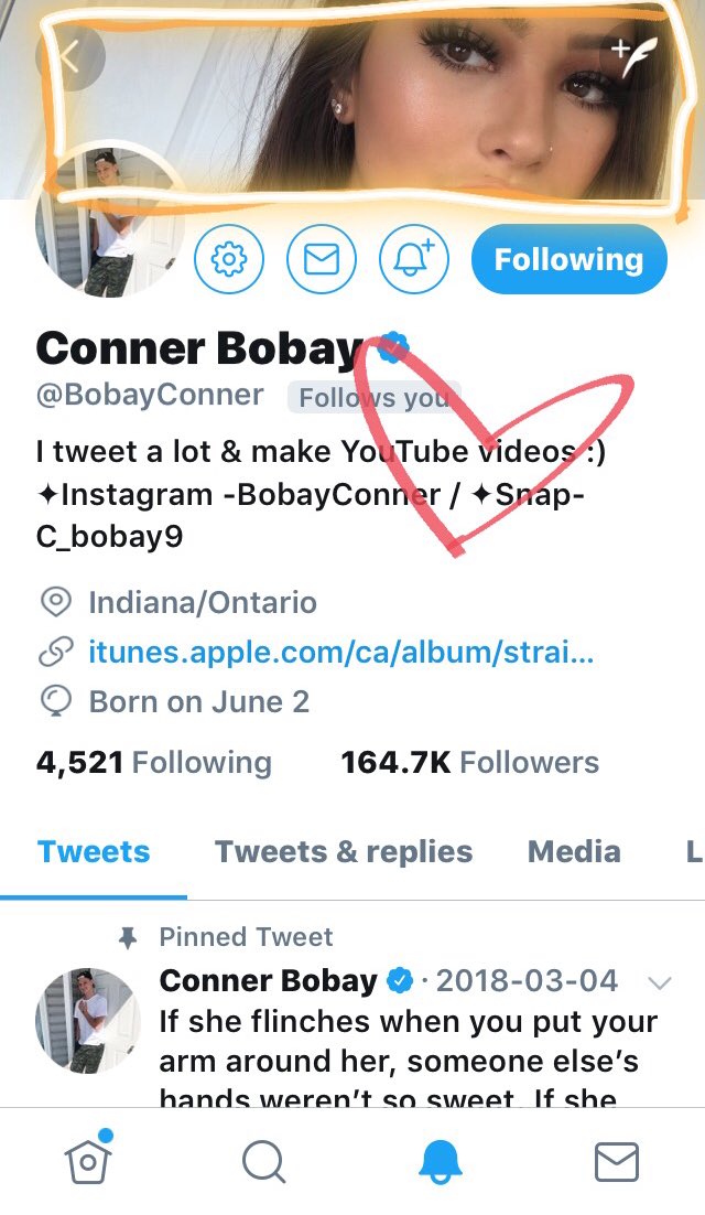 Conner bobay twitter