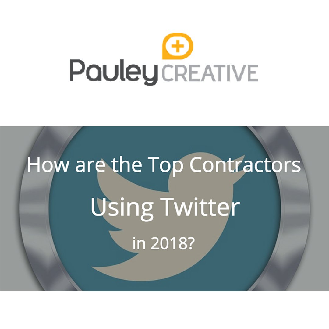 PauleyCreative's tweet photo. How are main contractors using Twitter i hear you ask? Well, find out more in our latest blog post by @kayley_bright  >>> https://t.co/ZoYFHUz2je #ConstructionMarketing #Twitter #MainContractors #SocialStrategy https://t.co/jJAe4me9nC