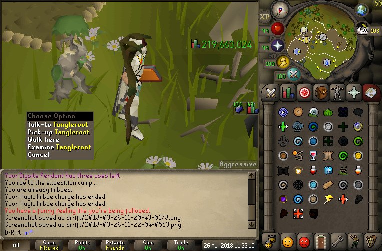 DoctorRift's tweet image. Pet #2 Tangle Root