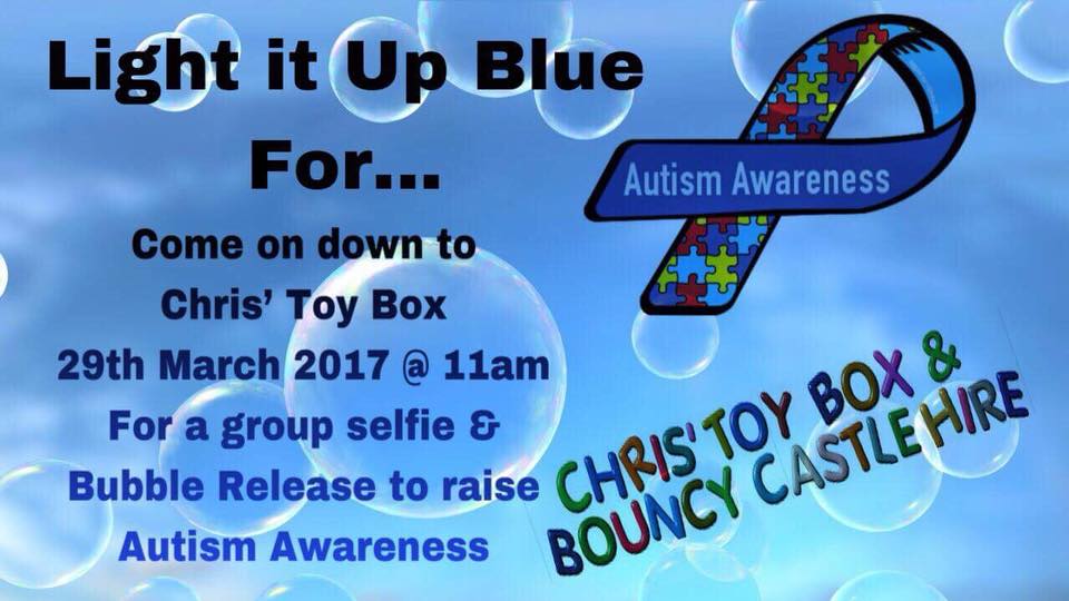 Andrews_Taxis's tweet photo. It's #AutismAwarenessWeek Head down to Chris' Toy Box on 29th March at 11am to help show awareness! 💙
#Southend #Andrewstaxis https://t.co/nkMkzwiVI5