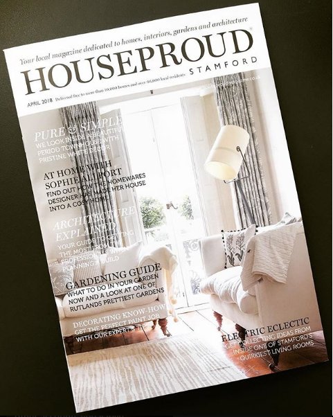 It’s arrived! Our stunning new local homes, interiors, gardens and architecture magazine which will be being delivered free to 30,000 residents in the Stamford area