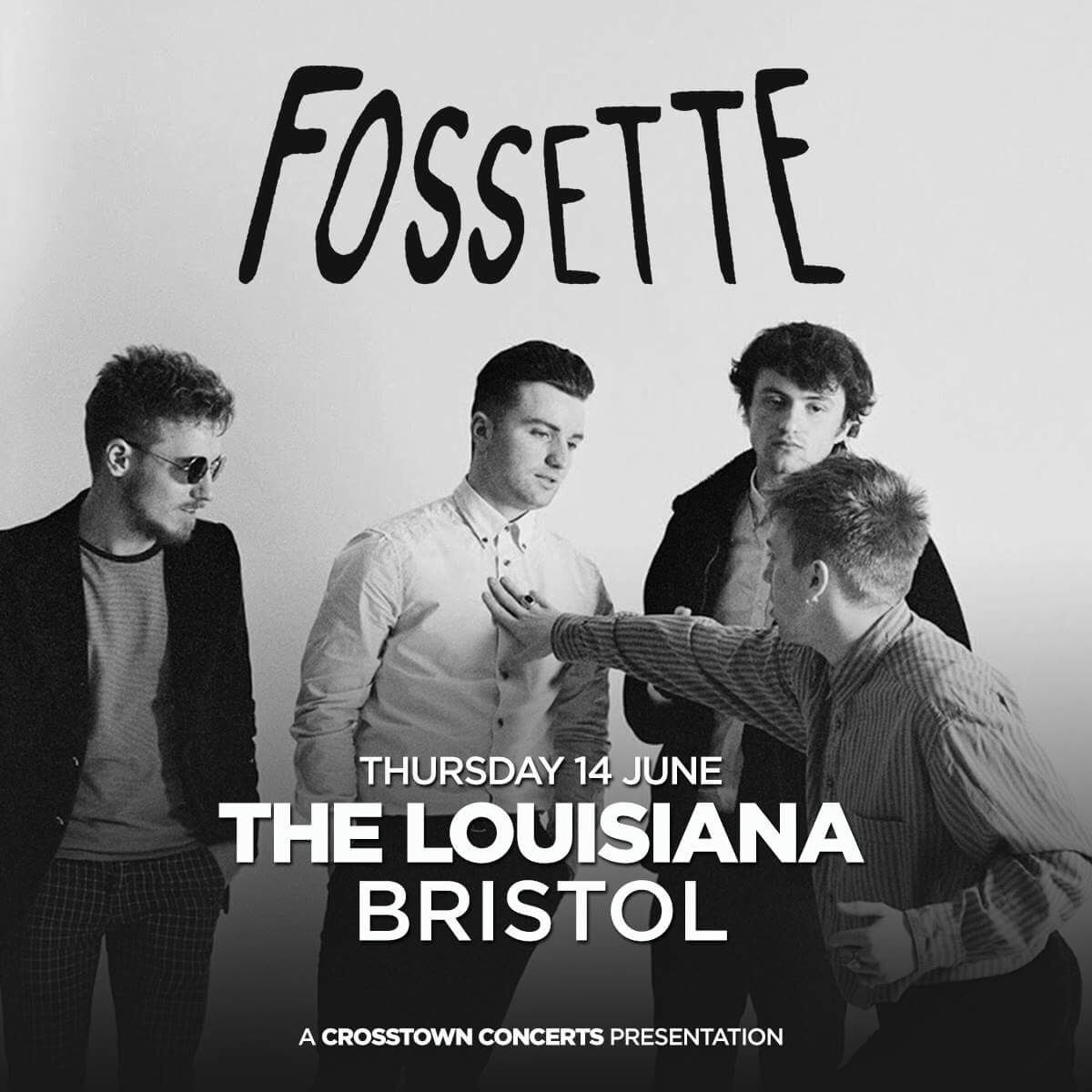 Bristol headline! We can't wait to play @LouisianaBris again. 

Tickets: seetickets.com/event/fossette…