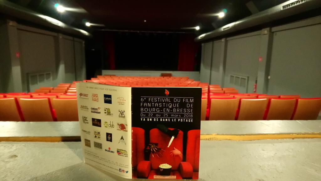 Telezapping01's tweet image. Clap de fin pour la sixième édition du festival du film fantastique de Bourg yaop 6... @Asso100Bourg