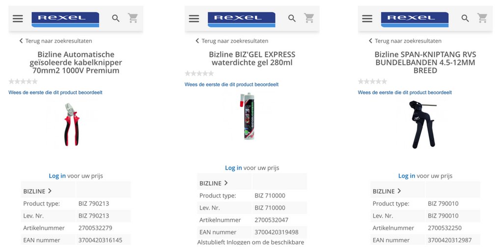 Geen laptop op zak, gebruik onze mobiele app #Rexel waarmee je het gehele assortiment van #Bizline in je zak hebt. bit.ly/2ctmNPm