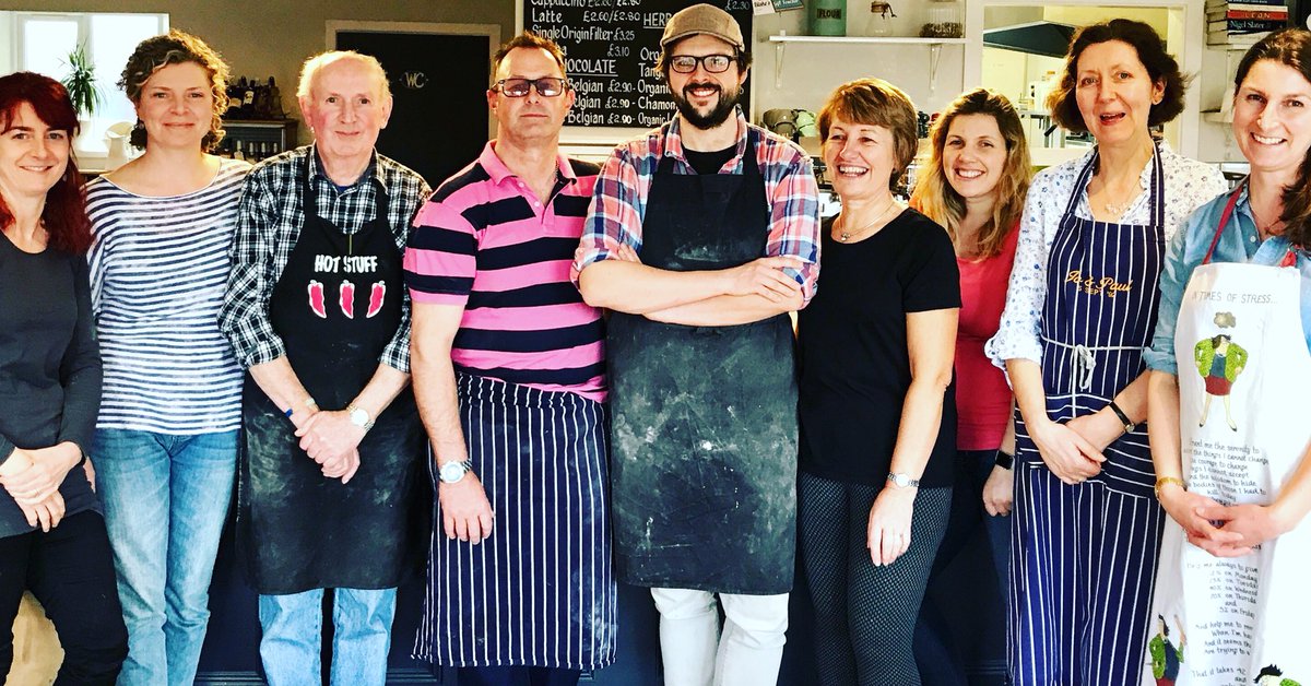 What a fabulous group we had at the cookery school yesterday baking #realbread Now booking into July and September for both our bread and pasta courses <a href="/tomthebaker/">Tom Baker</a>