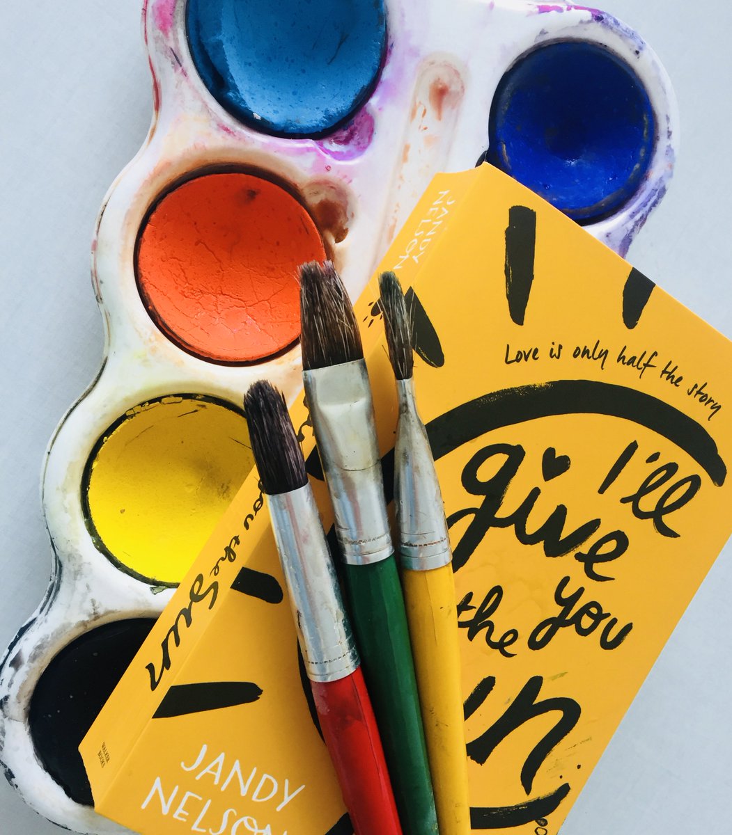 Thank you <a href="/jandynelson/">Jandy Nelson</a> for an out of this world trip! I love the way you take the passions and minds of teens seriously <3 interviewswithareader.com/2018/03/ill-gi…
