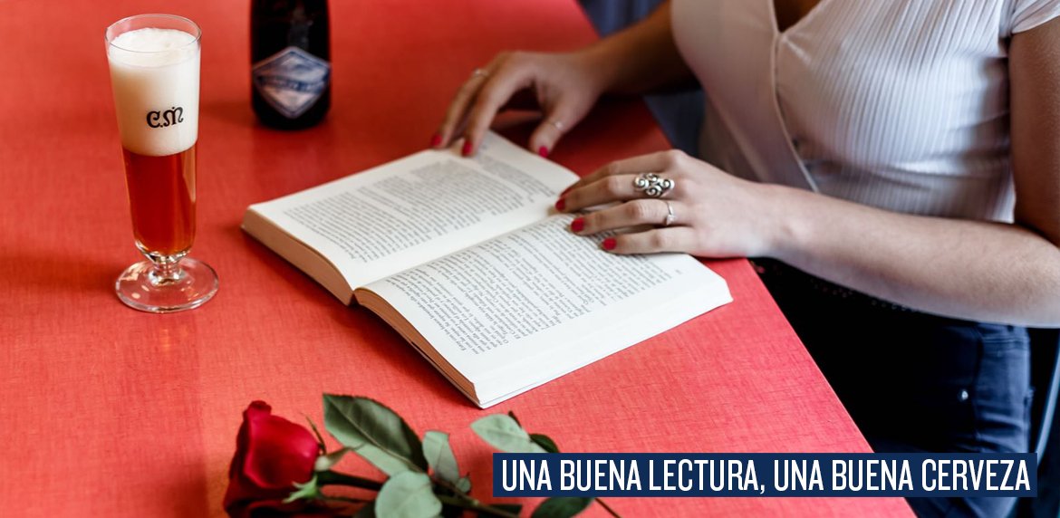 Si quieres acompañar tu lectura de #SantJordi con el sabor más original compra #CasimiroMahou en tienda.casimiromahou.com