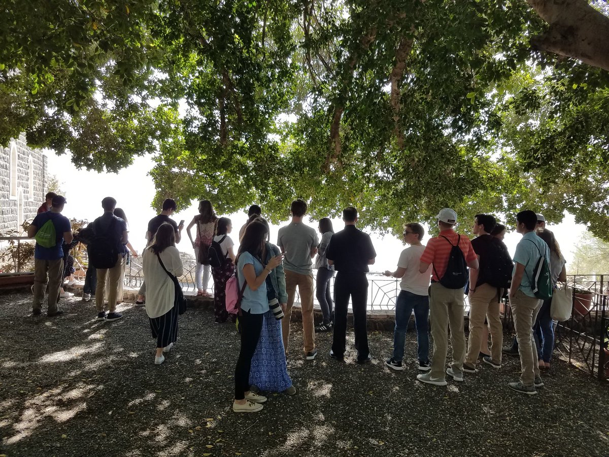 reichert_greg's tweet photo. @ECMountaineers Senior Pilgrimage 2018

Sea of Galilee

#MountofBeatitudes

#Tabgha Church of the Multiplication

#PrimacyofPeter 

#Capernaum

All Before Lunch!

#EverestMountaineerPride #ECSeniorTrip @everestmi https://t.co/VAa9Ls977S