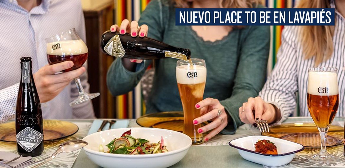 Una conversación infinita, una #CasimiroMahou y un nuevo place to be en el que disfrutarla, Bar La Esperanza, en #Lavapiés