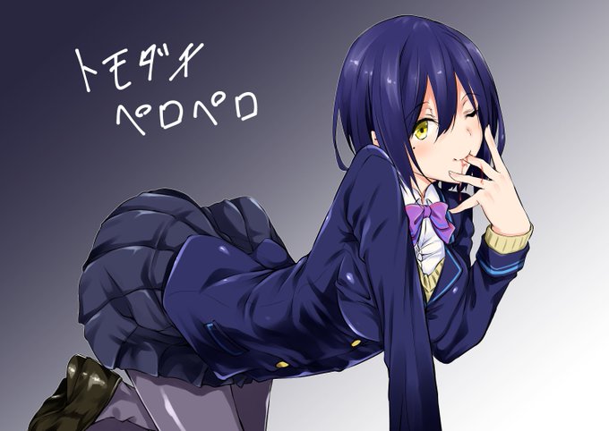 しずりんがなめなめしてるのはトマトジュースだから。
 #凛Art 