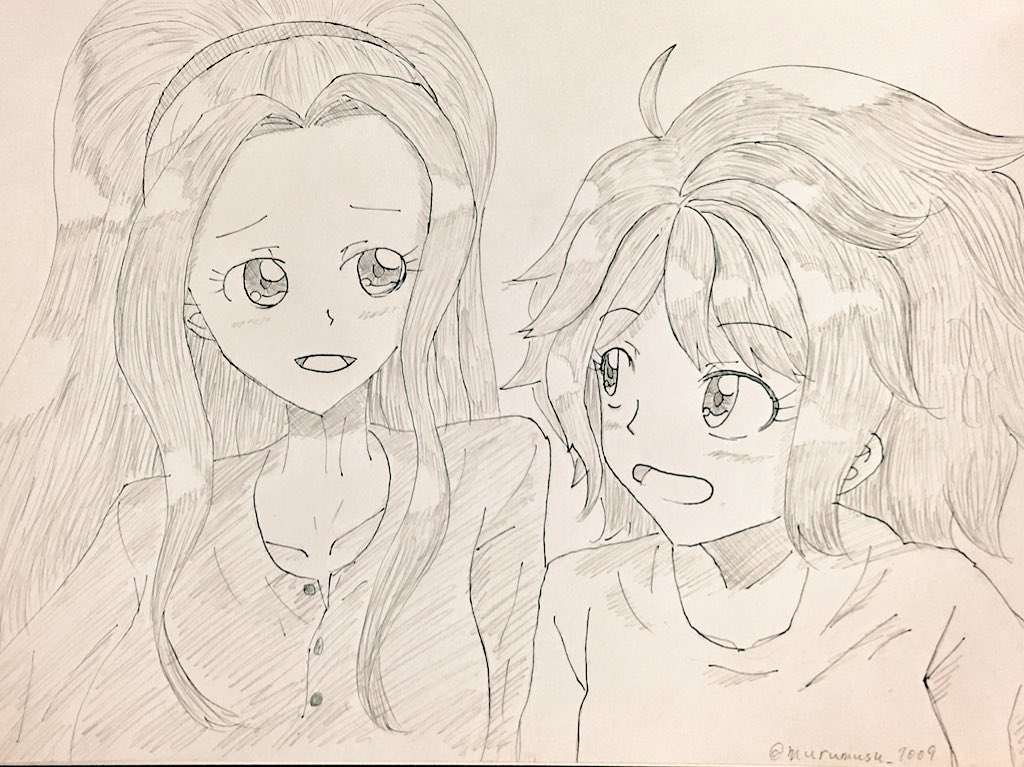 美月さんとかえでちゃん(*'꒳`*)
 #アイカツ
 #神崎美月
 #一ノ瀬かえで 