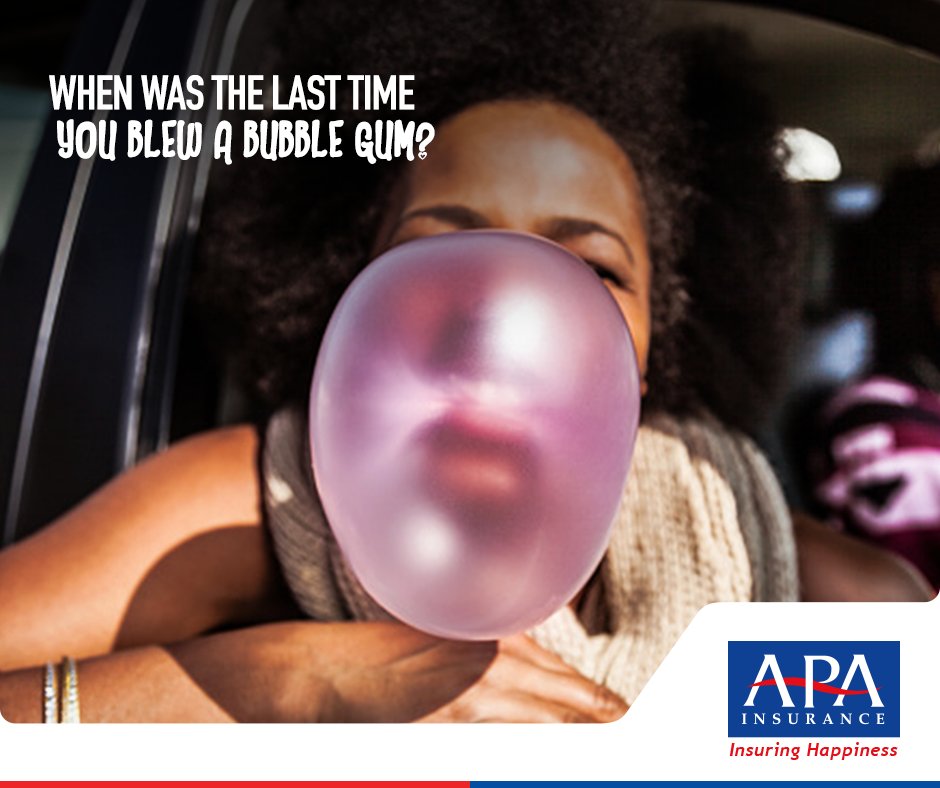 APAInsuranceKE's tweet photo. Some of the fondest memories of being a child is blowing bubble gums &amp; trying to create the biggest bubble.When was the last time a bubble gum made you happy? Comment with your fondest childhood memory &amp;use the hashtag #ReclaimHappiness for a chance to win a Churchill Show ticket https://t.co/2rmHAF5T4n