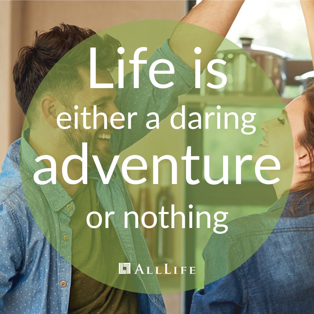 AllLifeLiving's tweet photo. Life is either a daring adventure or nothing at all, according to Helen Keller. What is your next adventure? #livingyourbestlife #HelenKeller #Adventure #MondayMotivation https://t.co/lS47JbW9w2