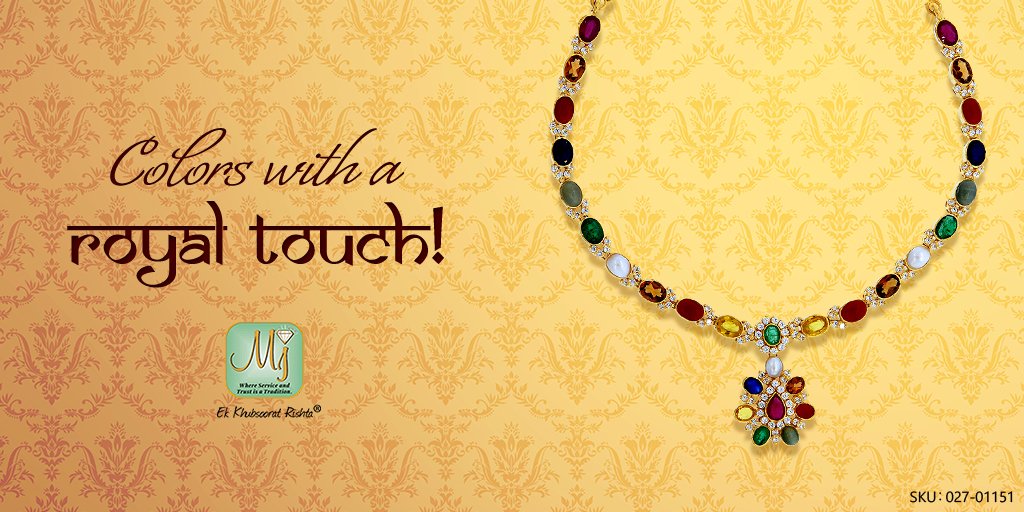 malani_jewelers's tweet photo. Exhibit your royalty with our rich and chromatic #RangoliCollection. Click here to shop this #22k #Gold, #Navratan #necklace: https://t.co/lwQYr6oNIU https://t.co/HDdk44KxZ9