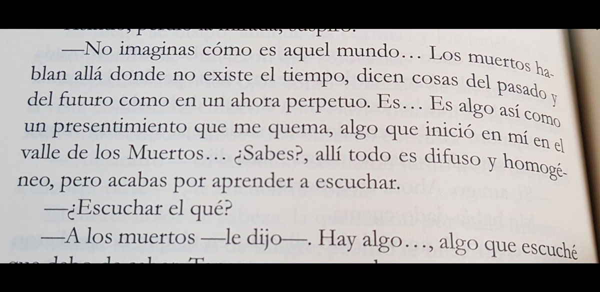 Donde la vida y la muerte encuentran su confluencia, "El Fuego de los Confines".