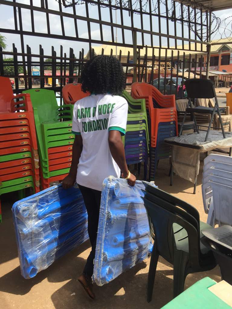 WeAreAHF's tweet photo. Shopping for the AHF Free school at IDP Camps in Benue State Nigeria #EducationForAll #FreeEducation #HOPEFORBENUEVICTIMS #ahf https://t.co/5UIbKsb7NC