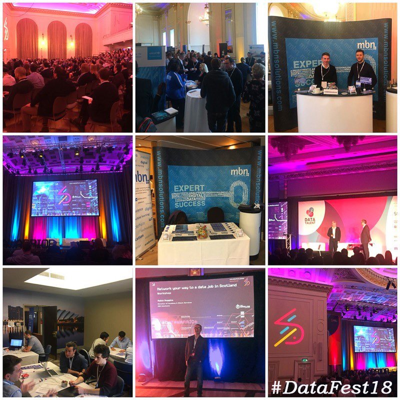 mbnsolutions's tweet image. We had a fantastic week last week attending #DataTalent &amp;amp; #DataSummit as part of #DataFest18. It was amazing to see what is happening within the #Data &amp;amp; #Technology Sector. 
Thanks to everyone who came &amp;amp; visited our stand &amp;amp; workshops. We hope you all enjoyed it as much as we did!