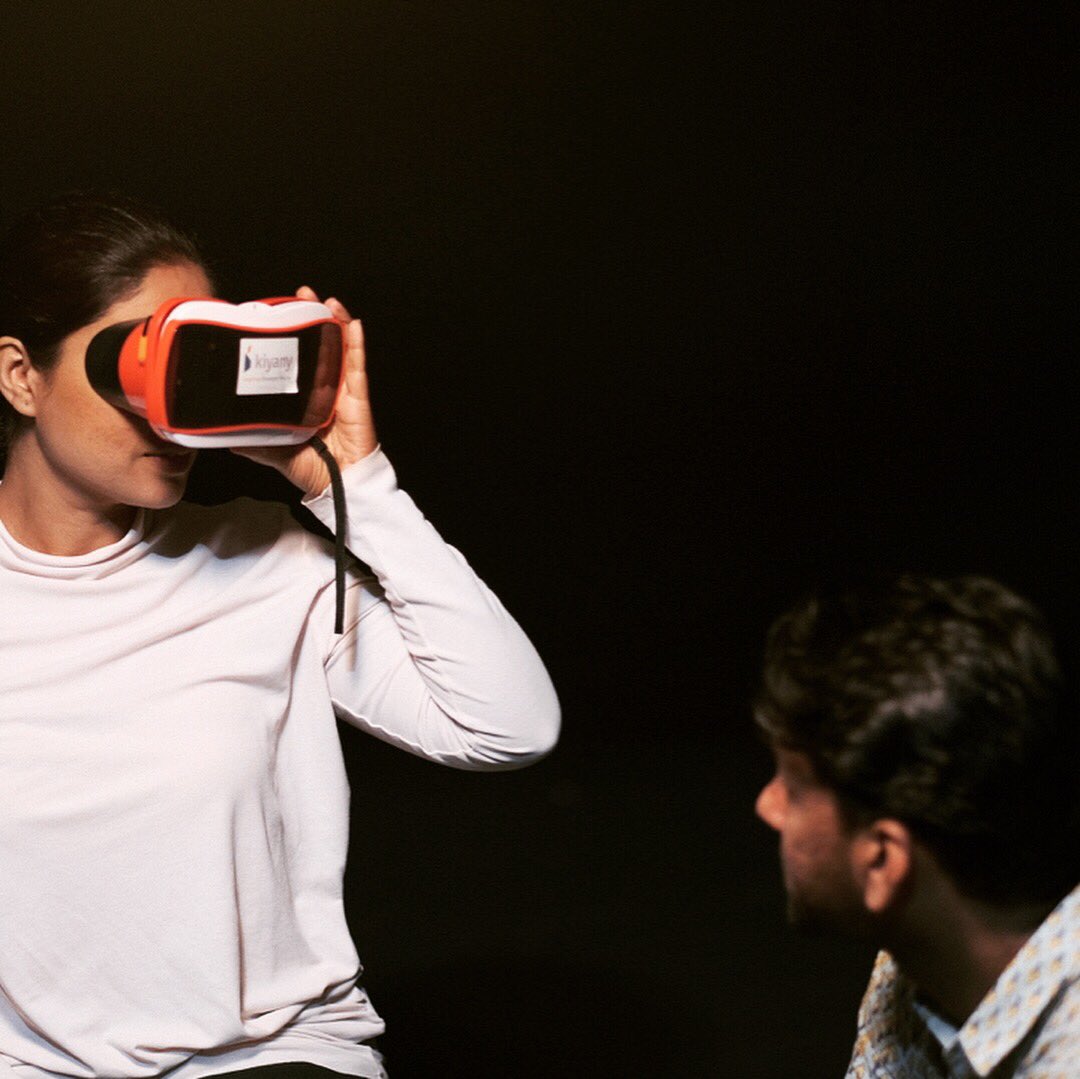 ShereenSaif's tweet photo. Last day to catch my tactile #VR installation #WeAre at #Sikka18 Stop by House 16, Al Fahidi Historical District between 6-10pm https://t.co/uNkQOk25gh