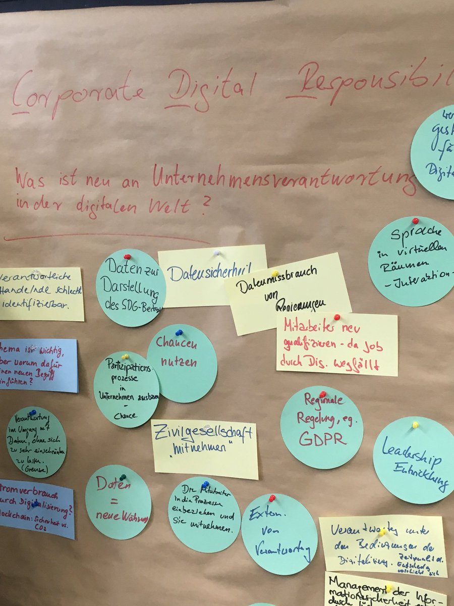 JuliaCSchilling's tweet photo. #CSRcamp18 #CSR #CR #CorporateDigitalResponsibility @BeuthHS https://t.co/X2DWSWca1n