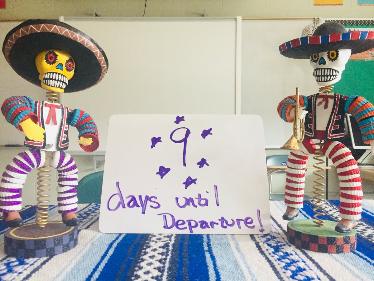 ehs_worldlang's tweet photo. Our countdown is in the single digits! Just over a week y’all!! #EHS #ehsabroad #madridandparis https://t.co/RB5duq31Ho