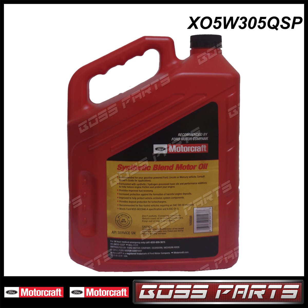 InvBossParts's tweet image. Aceite de Motor 5W-30 4.73L Galón (Motorcraft)